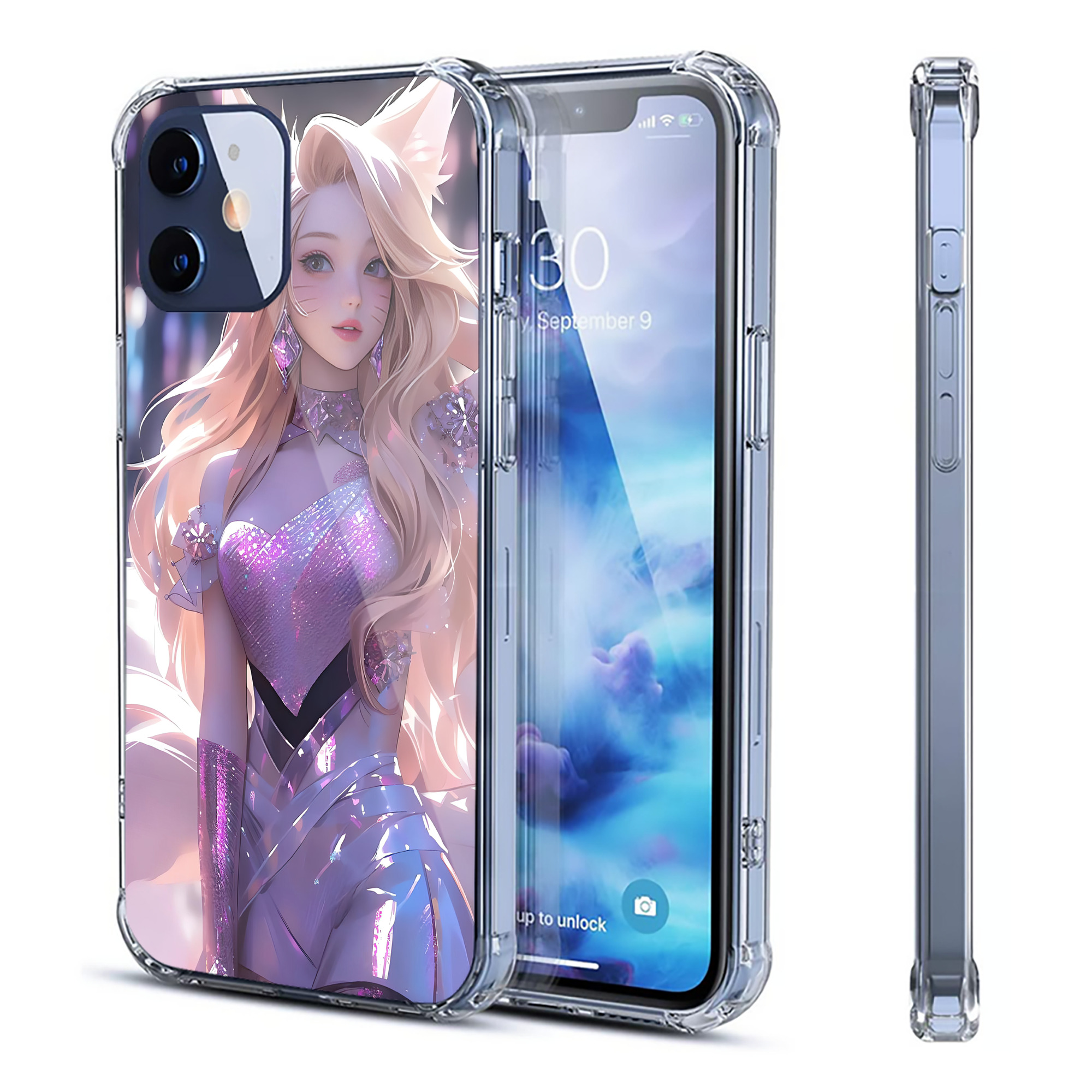 （画像用） リーグ・オブ・レジェンド League of Legends LOL 【iPhone 12シリーズ対応】透明スマホケース（クリアソフトケース）